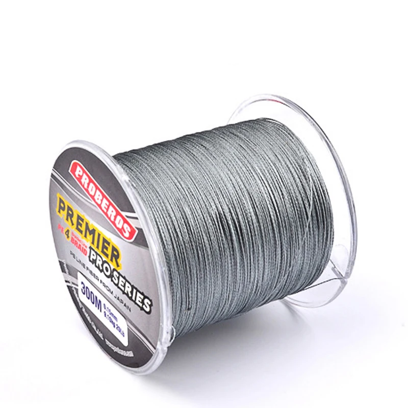 

Hot 300M PE Multifilament Braided Fishing Line Super Strong Fishing Line Rope Fishing Rope Cord 6LB - 80LB 4 Strands Carp
