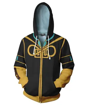 

Megurine Luka Hatsune Miku Cosplay Costumes Stage 3D Printed Cartoon Cardigan cosplay costume sports hoodie coat jacket