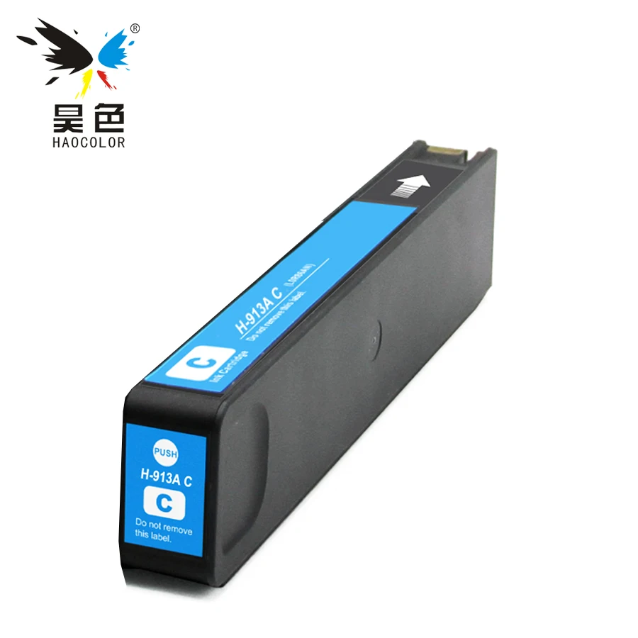 HAOCOLOR remanufactured pigment based Ink Cartridges Cyan color For HP ...