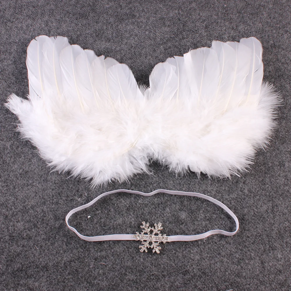 20set Angel Wings Feather Wings Snowflakes Diamond Headband Hair ...