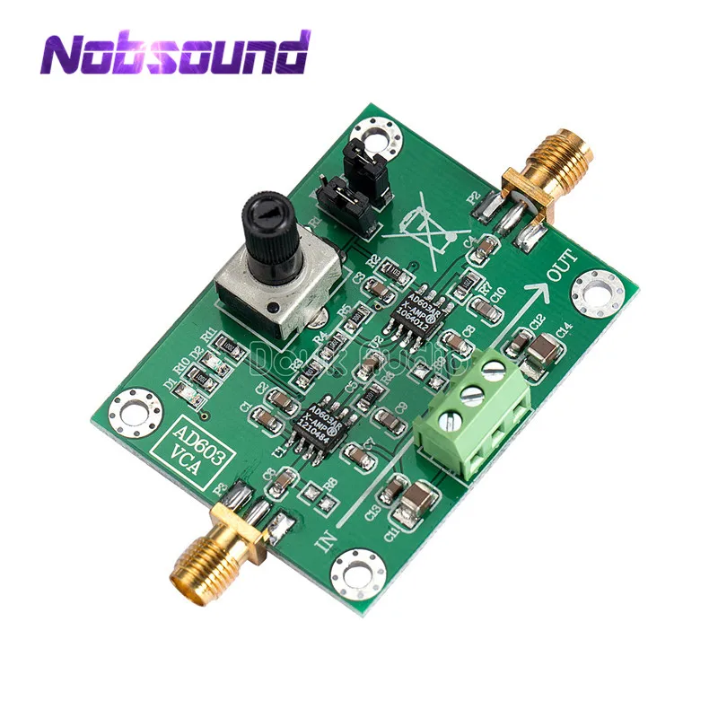 AD603 Voltage Controlled Amplifier Module Variable Gain VCA Competition