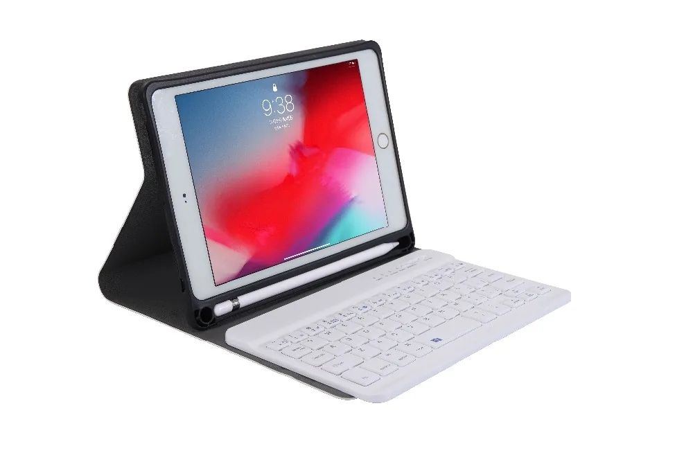 Кожаный чехол с карандашом для клавиатуры для Apple iPad mini 4 mini 5 7,9 чехол Funda Coque со съемной клавиатурой Bluetooth