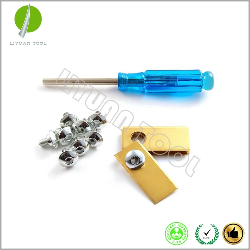 

210X Titanium Coating Knife Blades for Honda Miimo Landroid Mower robot+Screwdriver