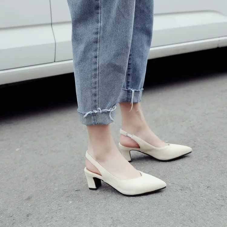 

Big Size 11 12 13 14 15 16 17 high heels sandals women shoes woman summer ladies Flannel bread sandals with thick heels