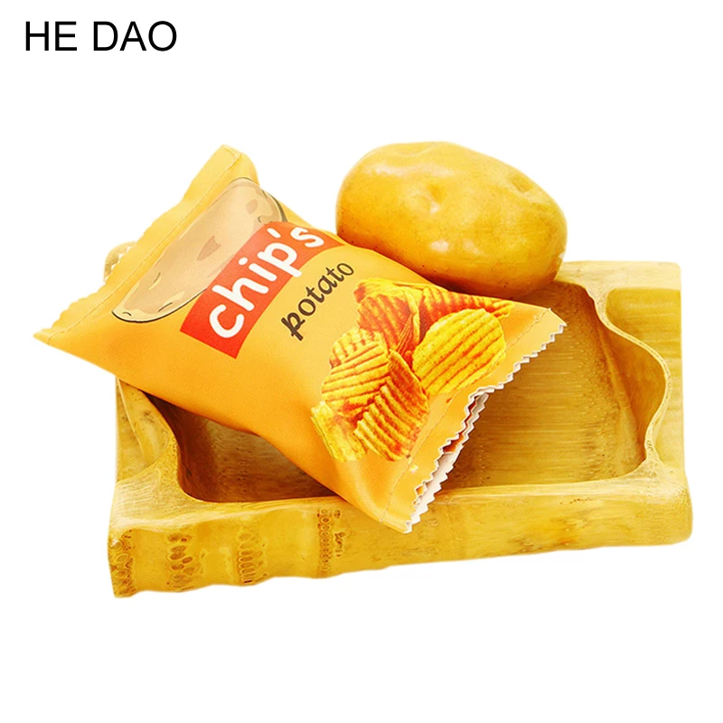 

Novelty Kawaii Chips Pencil Case Creative Styling Durable Pencil Box Pencil Bag Office And School Stationery Supplies
