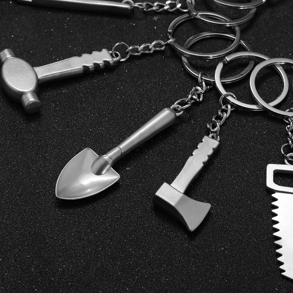 1 шт. Новая мода мини креативный гаечный ключ брелок для ключей автомобиля кольцо для ключей в форме инструмента брелок ювелирные изделия подарки дизайн хорошие украшения в подарок