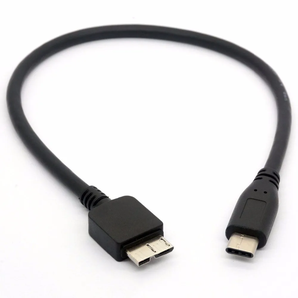 Кабель USB C к Micro Type B для жесткого диска WD my PassPort HDD 30 см | Электроника