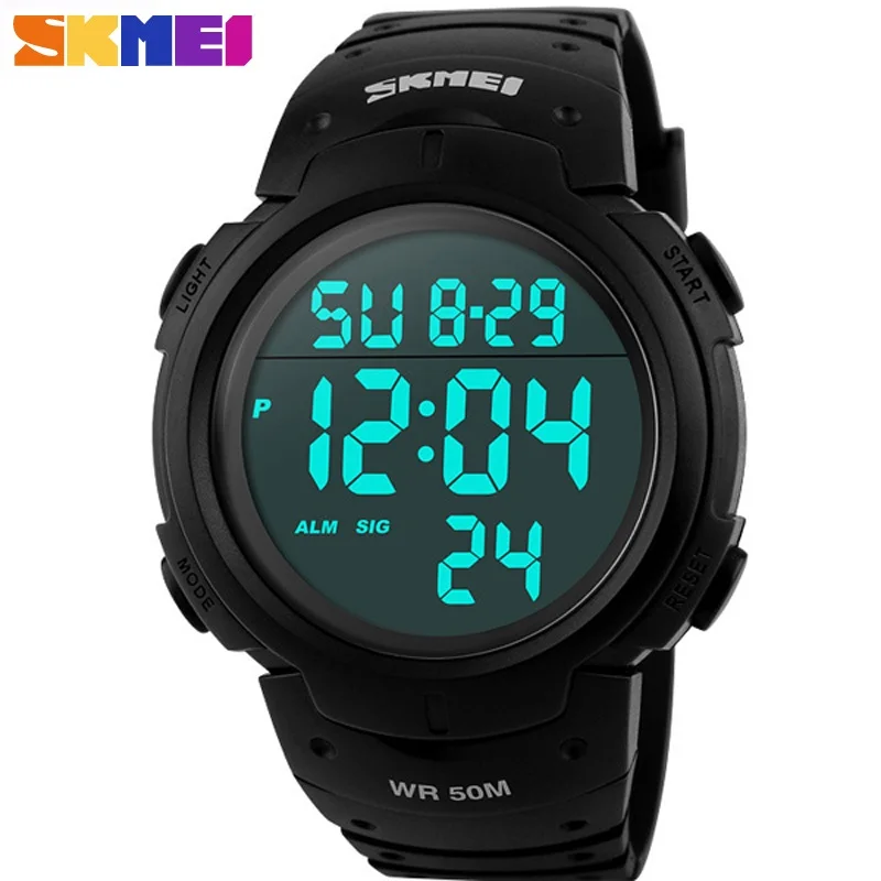 

Fashion Men Sports Watches Clock Male LED Military Watch Waterproof Outdoor Dress Wristwatches Men Electronics Wristwatches