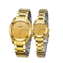 Top Quality Fashion Lover’s Quartz Watch Gold-plated Water Resistant Business watch casual style Quartz Wrist Watch New arrival