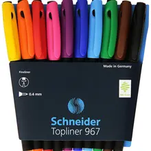 Schneider 967 тонкая линейка ручка набор микрон ручки для эскиза маркер цветной 0,4 мм раскраска для манга искусство школа иглы рисунок маркер