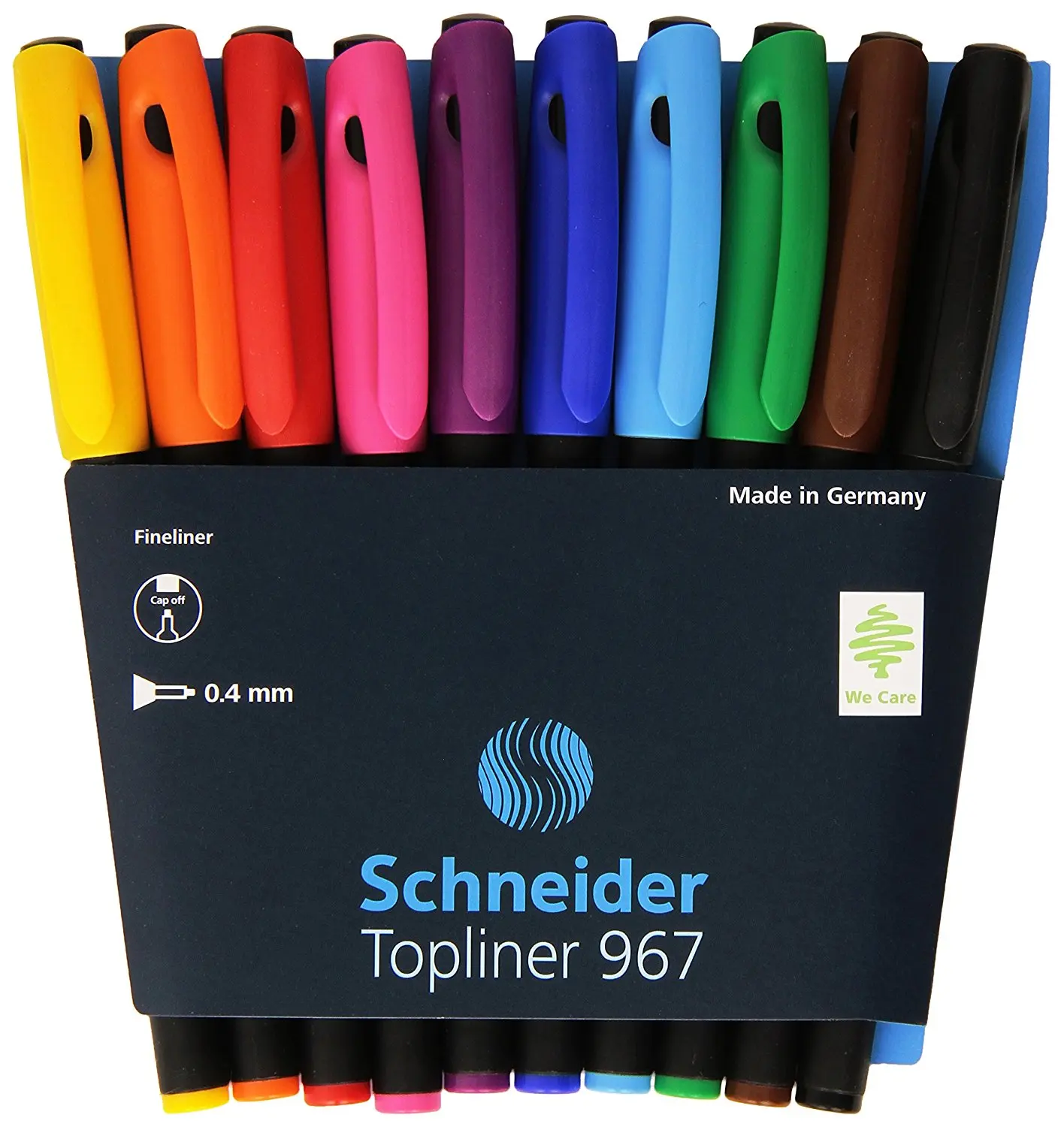 Schneider 967 Fine Liner Pen Set Micron Pen Sketch Marker Colored 0.4mm Coloring for Manga Art School Needle Drawing Marker-in Art Markers from Office ...