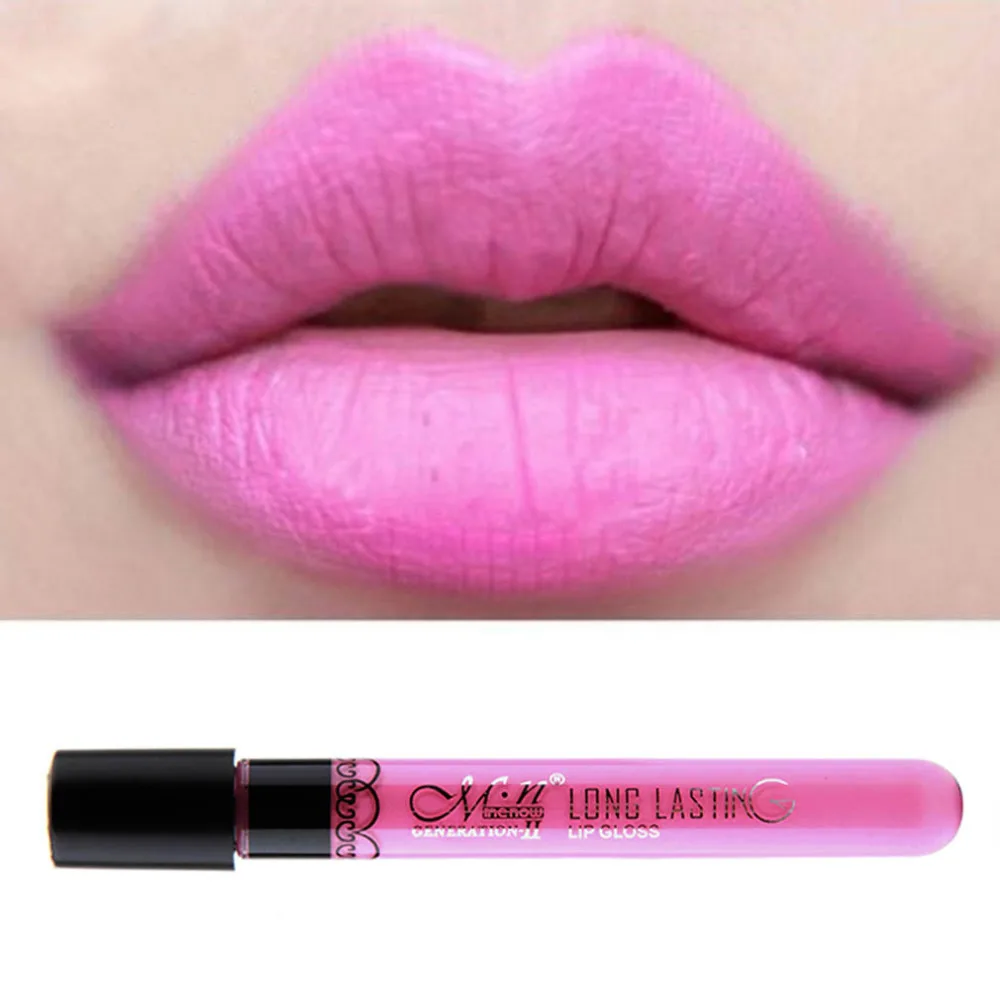 Waterproof Elegant Daily Color Lipstick matte smooth lip stick lipgloss