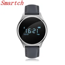 Smartch M7 Bluetooth 4.0 многоязычные смарт-браслеты Run измерять кровяное давление сердечный ритм Мониторы вызова и SMS оповещения для Android или IO
