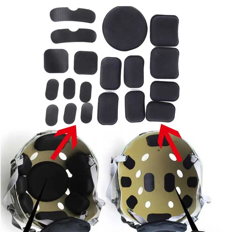 Tactical Helmet EVA Pad Internal Memory Foam Pad Protective Mat Helmet