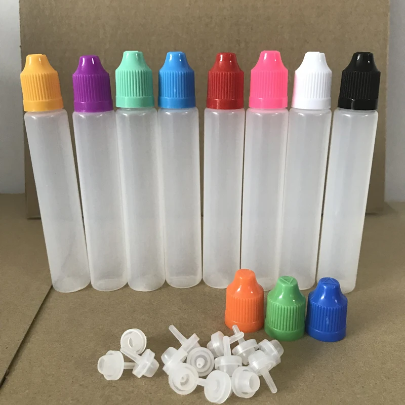 50 قطع 30 ملليلتر الزجاجات الفارغة القلم نمط فارغة إبرة زجاجة ل بي القطارة طويلة ضئيلة ejuice E زجاجات السائل مع الطفل واقية قبعات