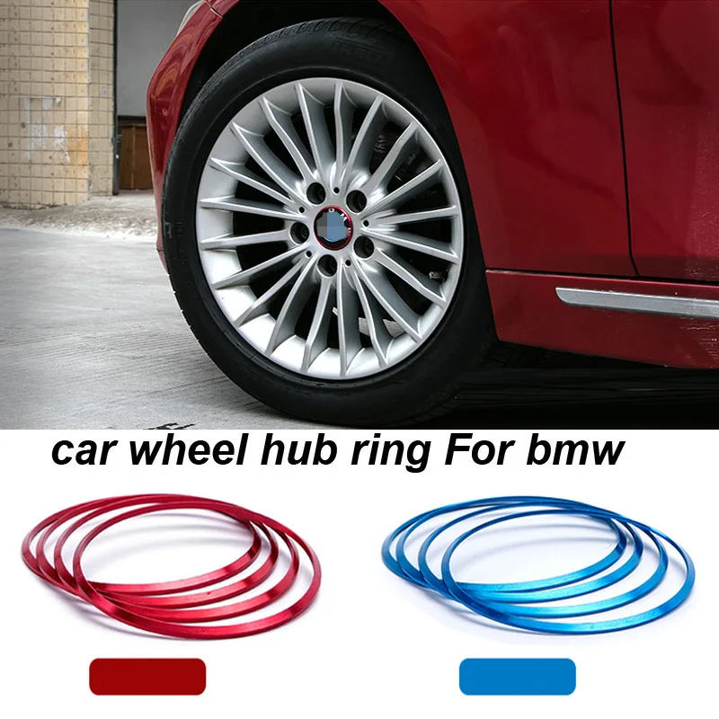 

4pcs M performance car wheel hub ring sticker for bmw E39 E46 E53 E60 E61 E64 E70 E71 E85 E87 E90 E83 F10 F20 F30 F35