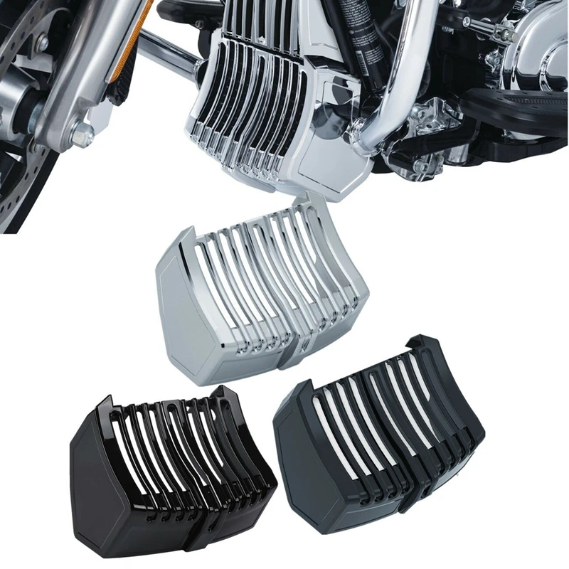 Крышка масляного радиатора мотоцикла Trim Accent для Harley Touring CVO Electra Street Glide Road King FLHX FLHR