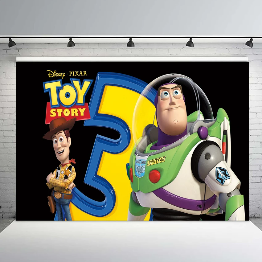 

Photography Backdrops Cartoon Toy Story Candy Children Birthday Party Studio Background Customize Backgrounds for Photo Studio