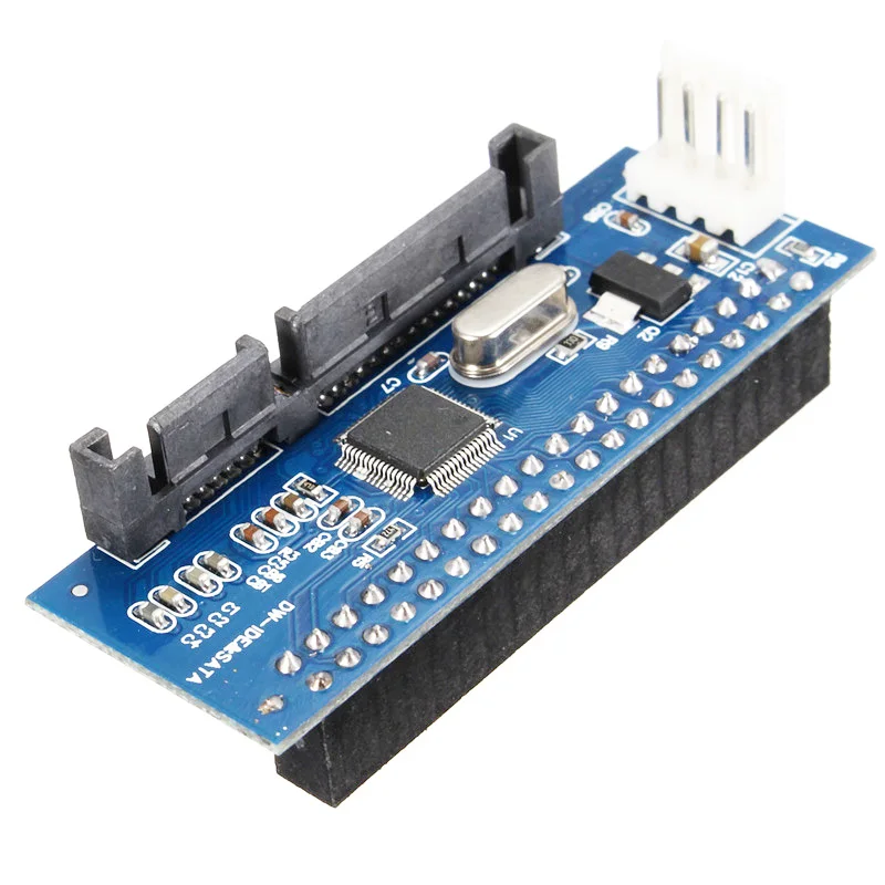 40pin IDE/SATA Женский к SATA 7 + 15Pin 22-контактный разъем адаптер PATA карты | Компьютеры и
