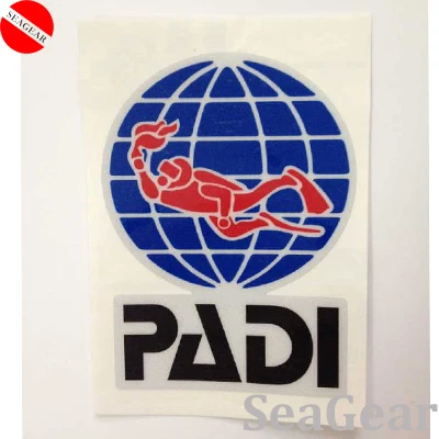 Международный стикер PADI для подводного плавания padi длиной 15 см маркер