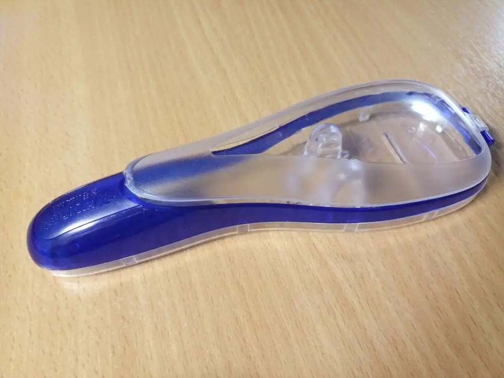 1 قطعة الرجال النساء المحمولة السفر شفرات حلاقة صندوق حامل ماكينة حلاقة حالة ماكينة حلاقة تخزين أداة