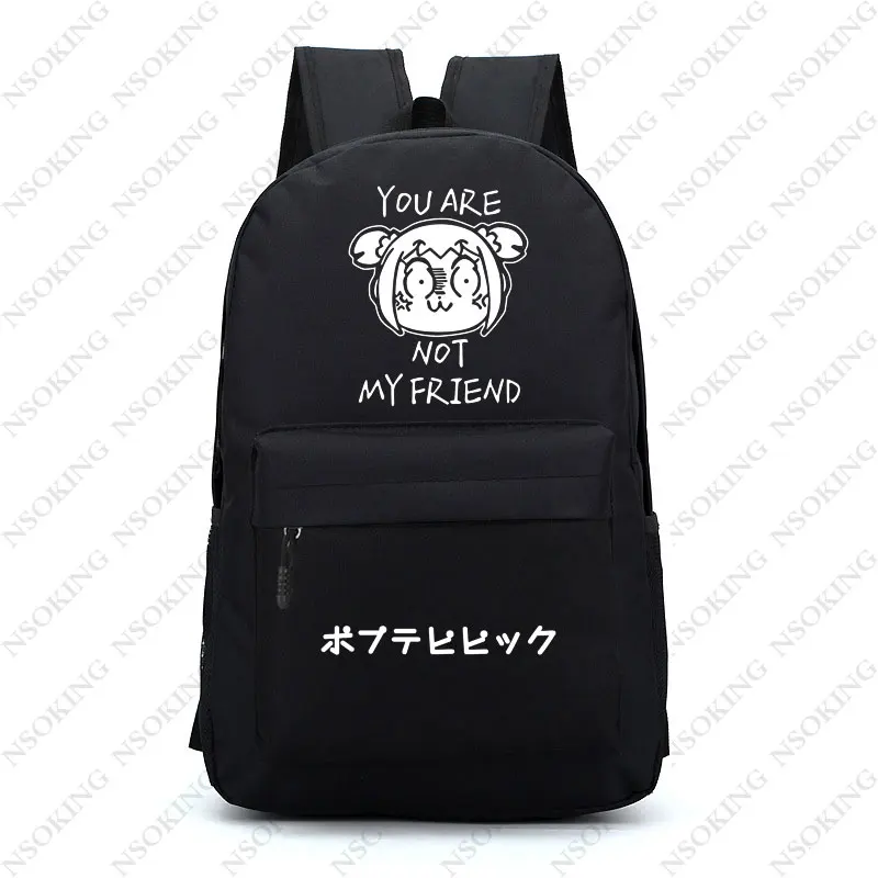 

New Anime Popuko Pipimi Cosplay Backpacks POP TEAM EPIC backpack for teenagers men women School Nylon travel Bags Shoulder Bag