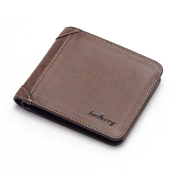 

Vintage Men Wallet Leather ID Credit Card Holder Clutch Male Cross Vertical Coin Purse Wallet Retro Frosted Short Mens Wallets
