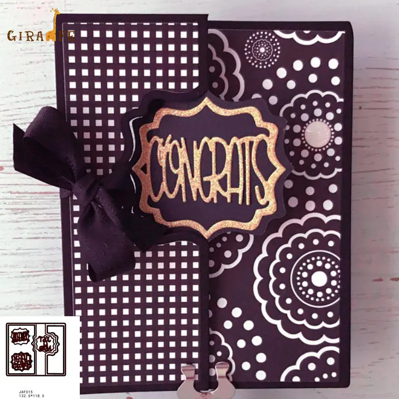 

Embossed cardboard background Metal Cutting Dies DIY Scrapbooking Card Stencil Paper Handmade Album Wedding Decor new dies 2019