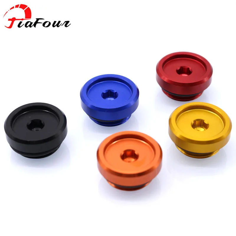 

For YAMAHA YZF-R1 YZF-R3 YZF-R6 YZF-R125 YZF750R YZF600R YZF1000 XVS650 XVS1300 STRYKER Oil Filler Cover Screw Plug Cap Bolt
