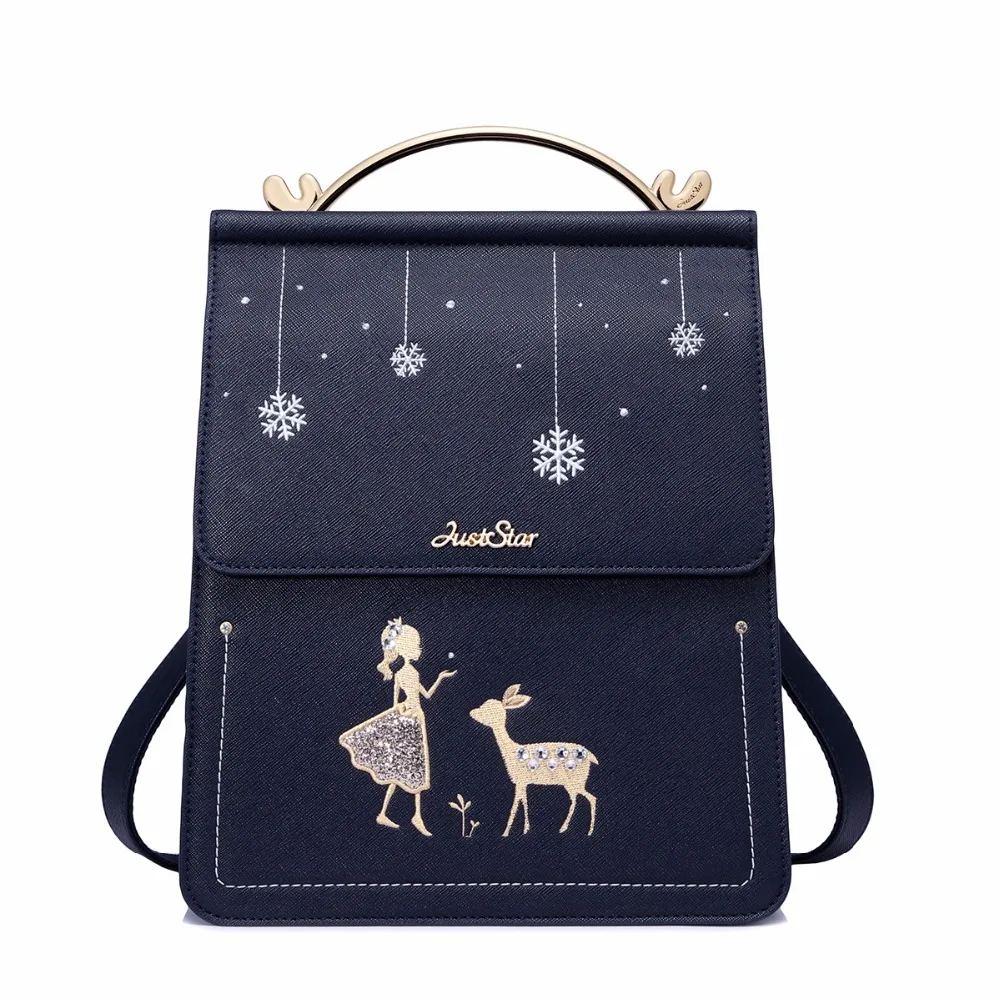 Woman Bag Female Handbag Shoulder Purse Leather Travel Messenger Ladies Backpack