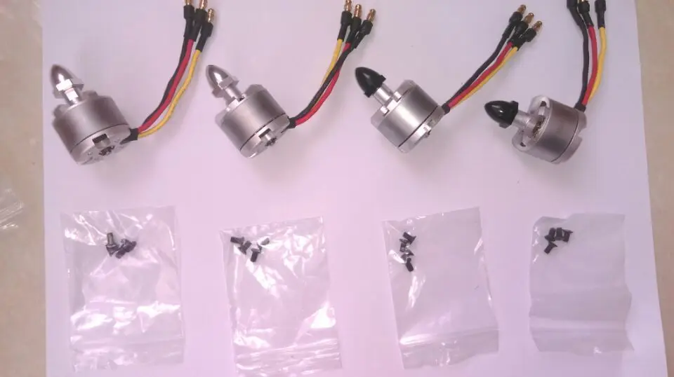 

4pcs Silver CW CCW 2212 920KV Brushless Motor for Phantom F330 X525 450 500 550 Quadcopter Multirotor