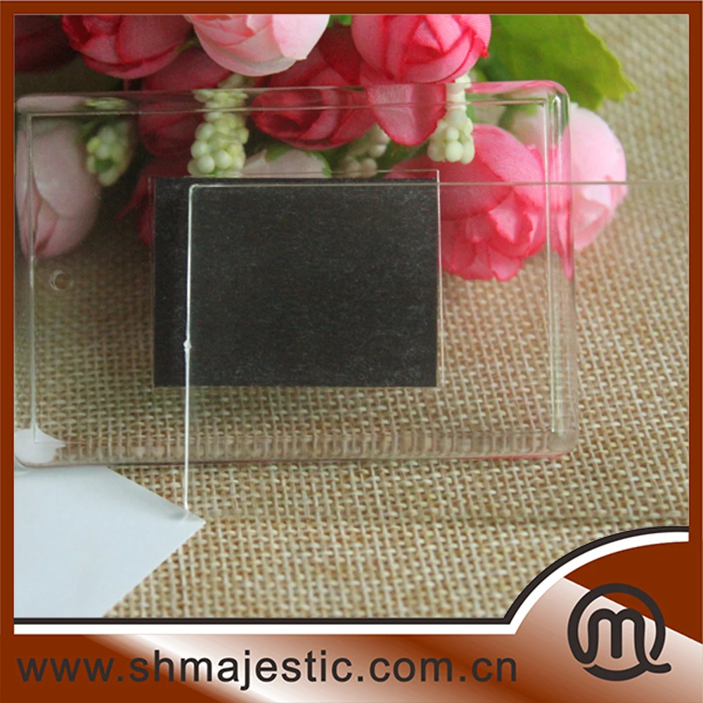 Buy clear blank acrylic fridge photo frame / picture frame / souvenir