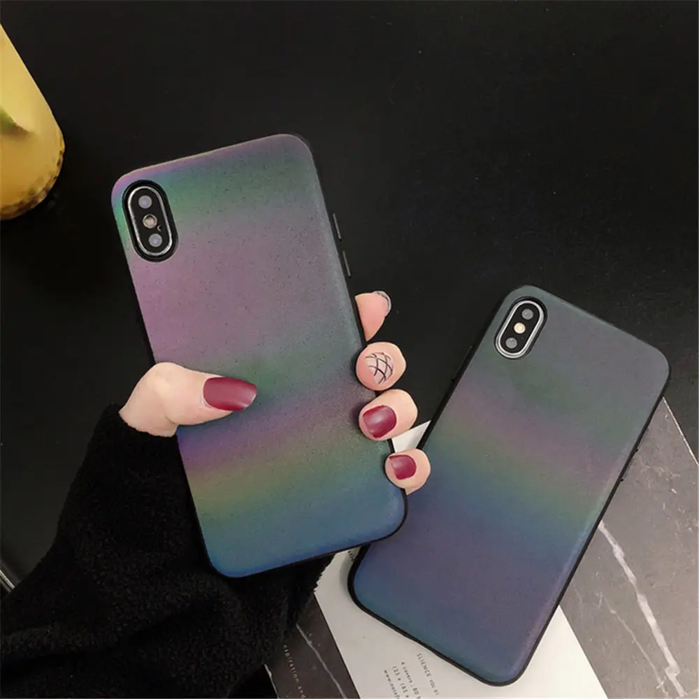 

Gradient Color Case for Iphone Xs Max Shock-Absorbing Flexible Durability TPU Case Compatible With Ip7/8/X/Xs/XR/Xs Max 2090119