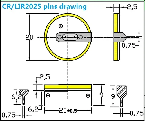 CR LIR2025 drawing 1