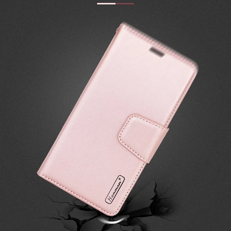 Pele de Carneiro Capa de Couro para Huawei Titular do Cartão Carteira com Slot para Cartão Hanman Companheiro 20 x Nova 4 Flip Book Suporte Cases 10 Pcs P30 Pro 16 Estojos p carteira