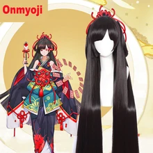 Игры заклинатель Косплэй парик manjusaka Косплэй парик жаропрочных Синтетический Парик Хэллоуин Карнавал Вечерние