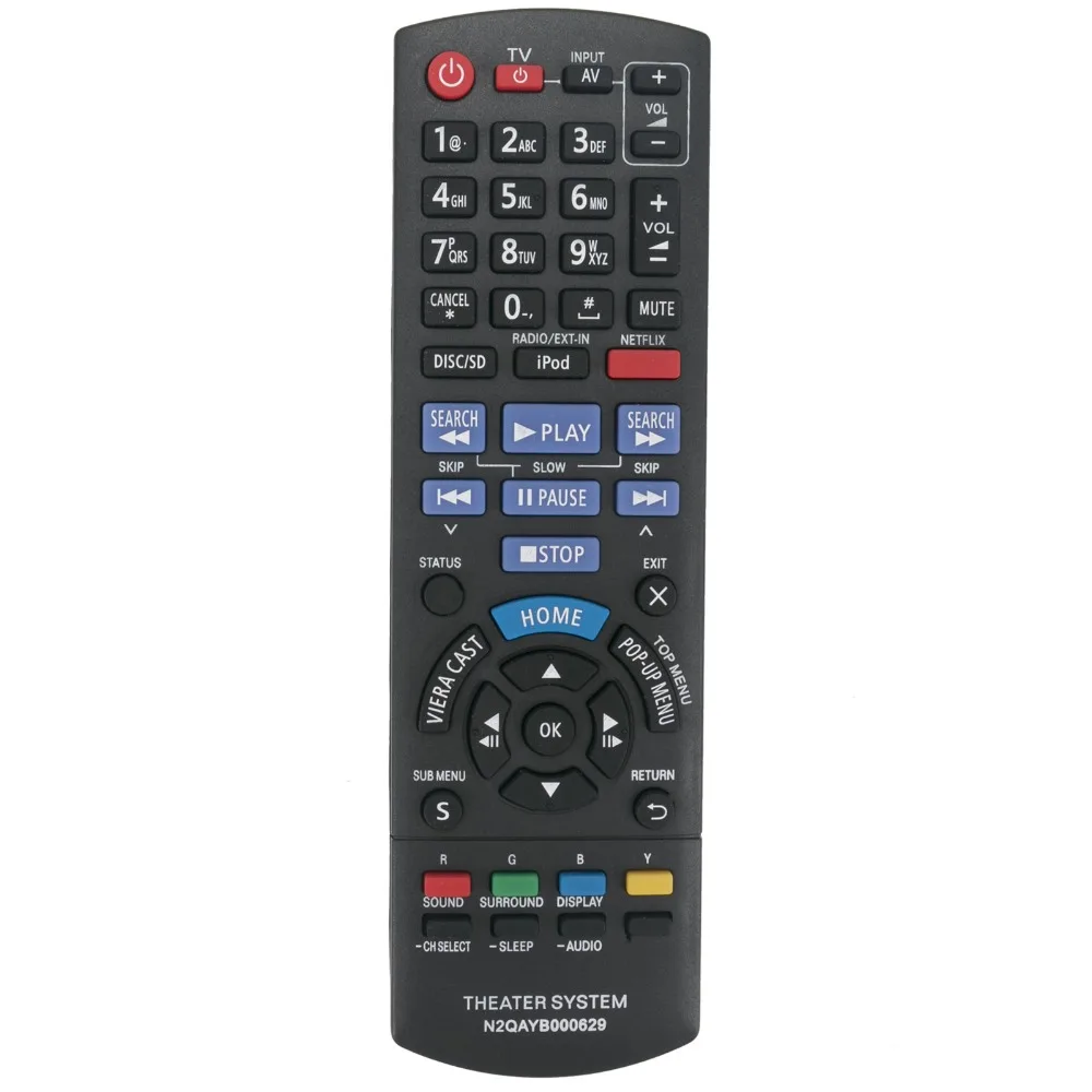

New Remote Control N2QAYB000629 for Panasonic Home Theater System SC-BTT270 SC-BTT268 SC-BT770 SA-BTT268 SC-BTT770 SA-BTT270 SA-