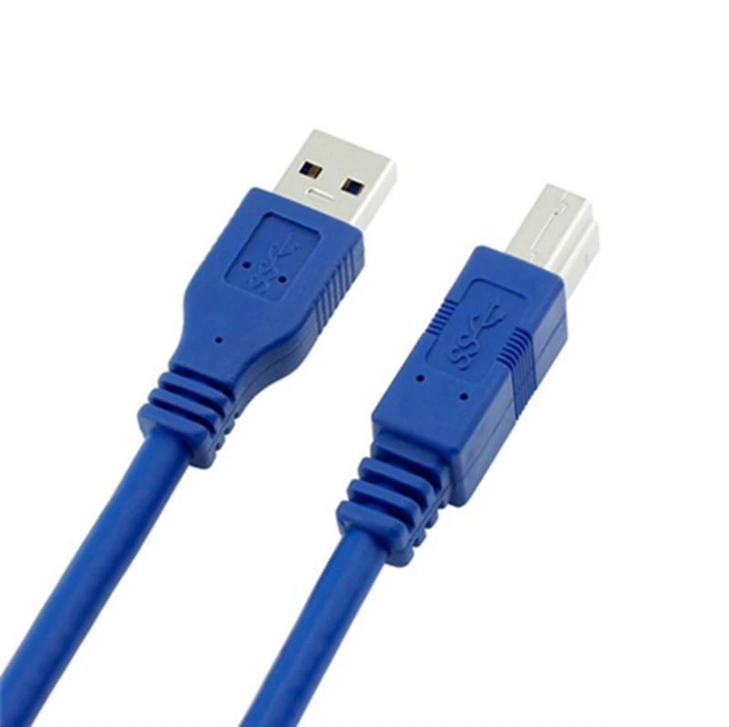 Удлинитель BM синего цвета для принтера USB 3 0 с AM на тип в повышенной скоростью