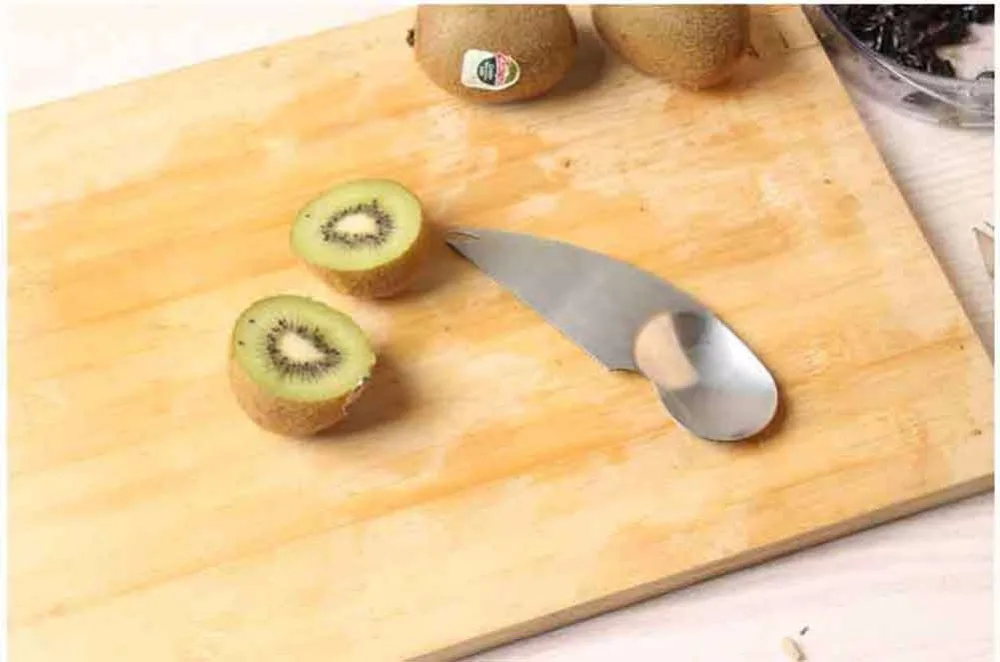 Dehomy ручные Слайсеры ложка для фруктов нож авокадо инструмент для чистки киви ложка-нож многофункциональный мякоть плода ложка кухонный инструмент для резьбы