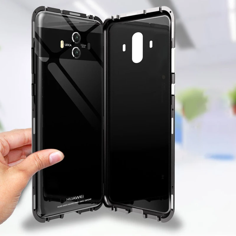 Магнитный чехол для huawei Honor 8A Pro, чехол из закаленного стекла, задняя крышка для huawei Y6 Prime JAT-LX1 6,0", Чехол s, бампер