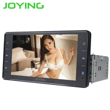 JOYING 6.2inch 1din android 6.0 car radio support sterring wheel control bluetooth GPS navigation head unit internet wifi stereo
