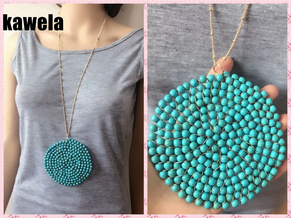 Новое ожерелье с подвеской из камня ручной работы|stone pendant necklace|necklace free shippingpendant