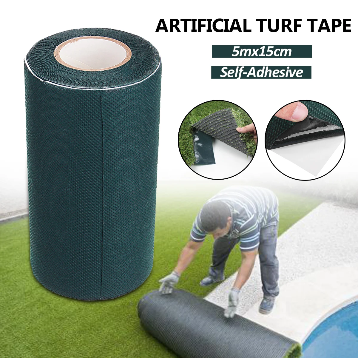 Buy 5x0.15m Turf Self Adhesive Tape Artificial