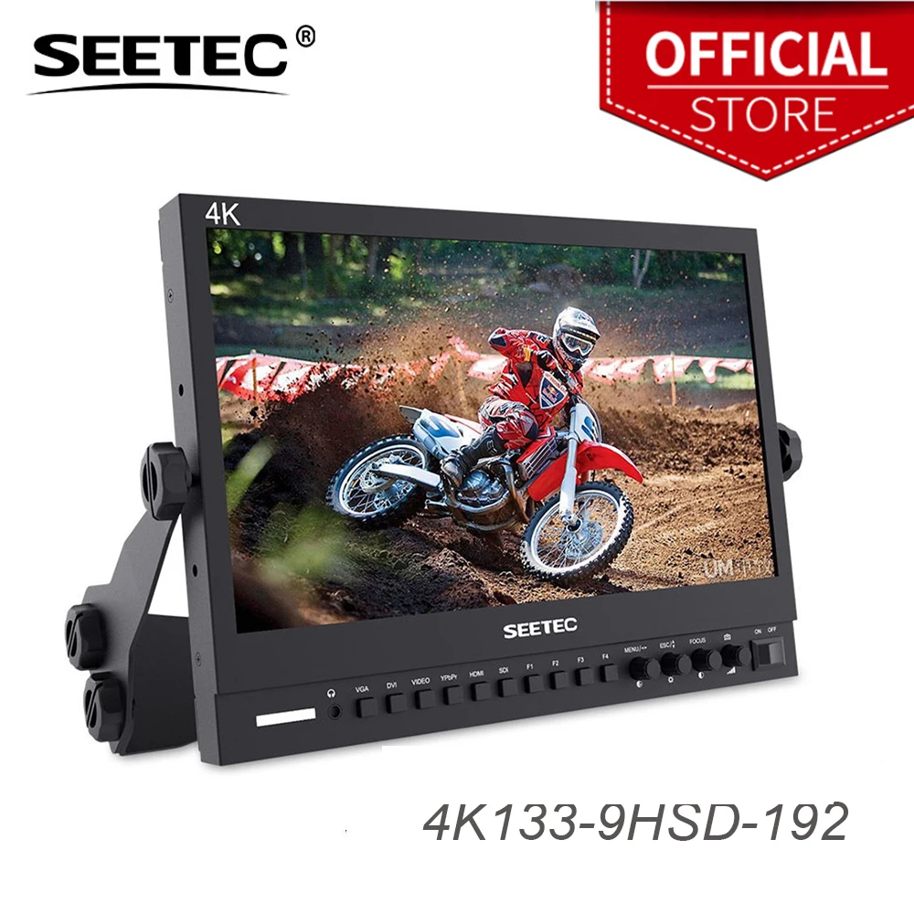 ЖК монитор Seetec 4K133 9HSD 192 13 3 дюйма IPS 3G SDI 4K HDMI|4k monitor|ips monitormonitor with hdmi |