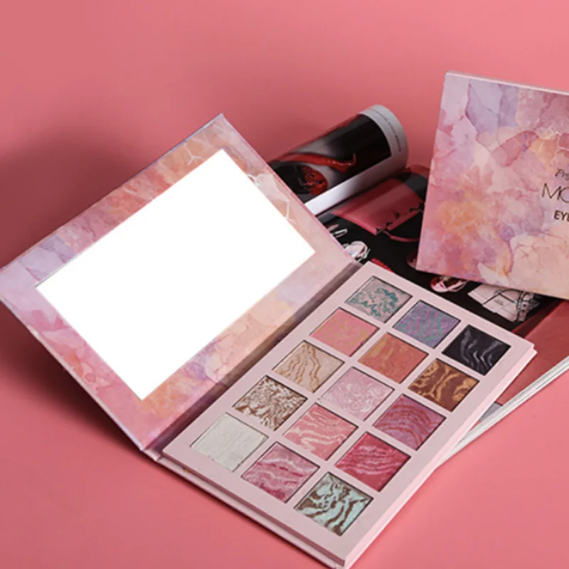 

MOONGATE brand New pattern color Matte light Flash powder Beginner girl Eyeshadow