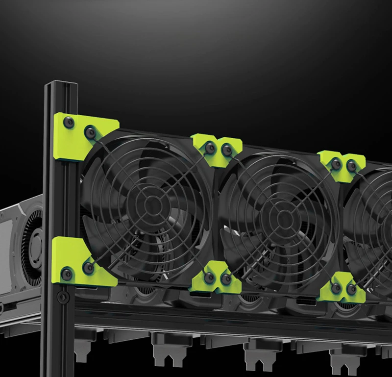 BTC Miner Case Server Rack 8 GPU Aluminum Stackable Mining Rig Open Air Frame For Ethereum Mining ETH ETC Bitcon XMR ZCash BTC Miner Case Server Rack 8 GPU Aluminum Stackable Mining Rig Open Air Frame For Ethereum Mining ETH ETC Bitcon XMR ZCash