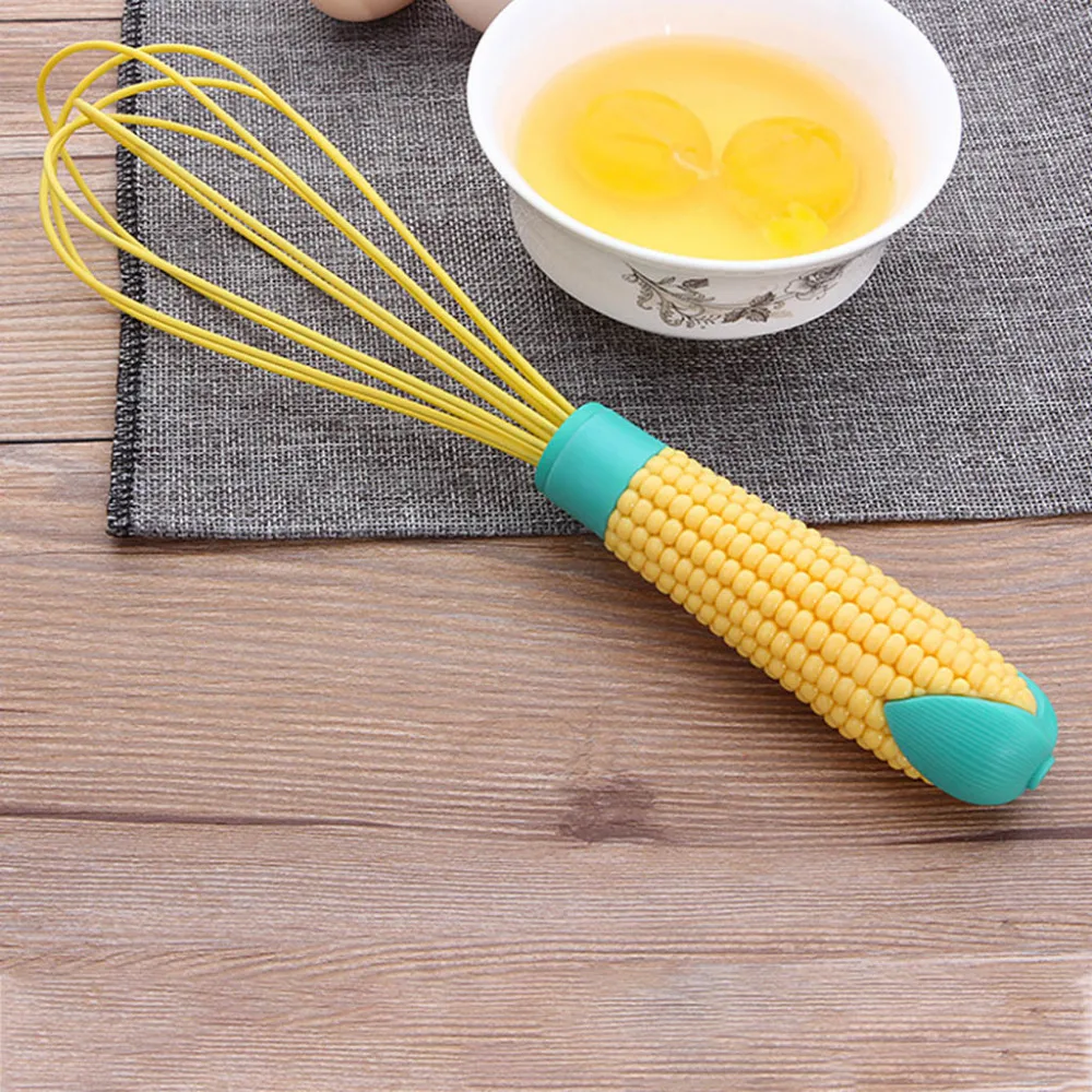 

Egg Beater Premium Whisk Cook Corn Handle Cooking Tools Coffee Drinks Milk Frother Foamer Mixer Stirrer kichen accessories