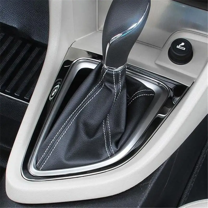 

Car Chromium Modified Automovil Handbrake Gear Interior Dashing Bright Sequins Sticker Strip 15 16 17 18 19 FOR Buick Excelle GT