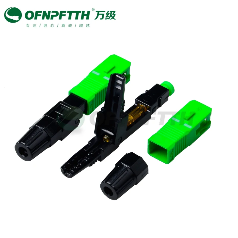 FTTH волоконно-оптический Быстрый разъем FTTH SC/APC SM быстрый разъем для CATV