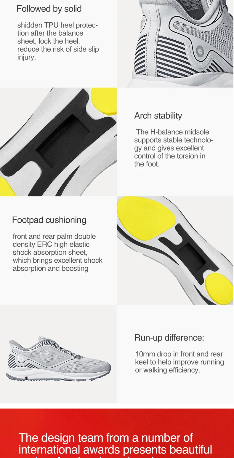 Xiaomi Mijia Amazfit антилопа спорт на открытом воздухе кроссовки ERC материал резиновая поддержка смарт чип кроссовки для женщин